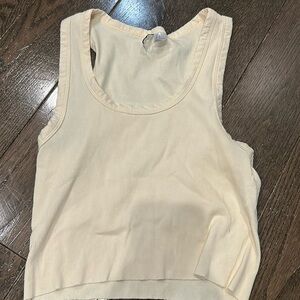 H&M Cream Tank Top